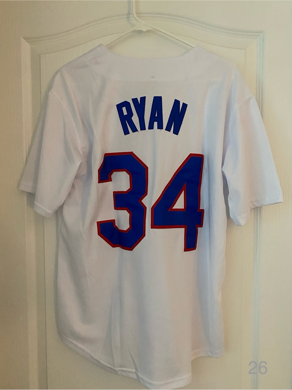 Texas Ryan #34 Baseball Jersey